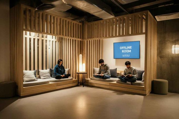 Università Europea di Roma lancia la prima 'Offline Room' per combattere la dipendenza da smartphone e lo stress