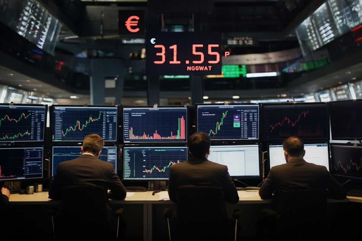 Gas in calo: il prezzo scende a 31,55 euro