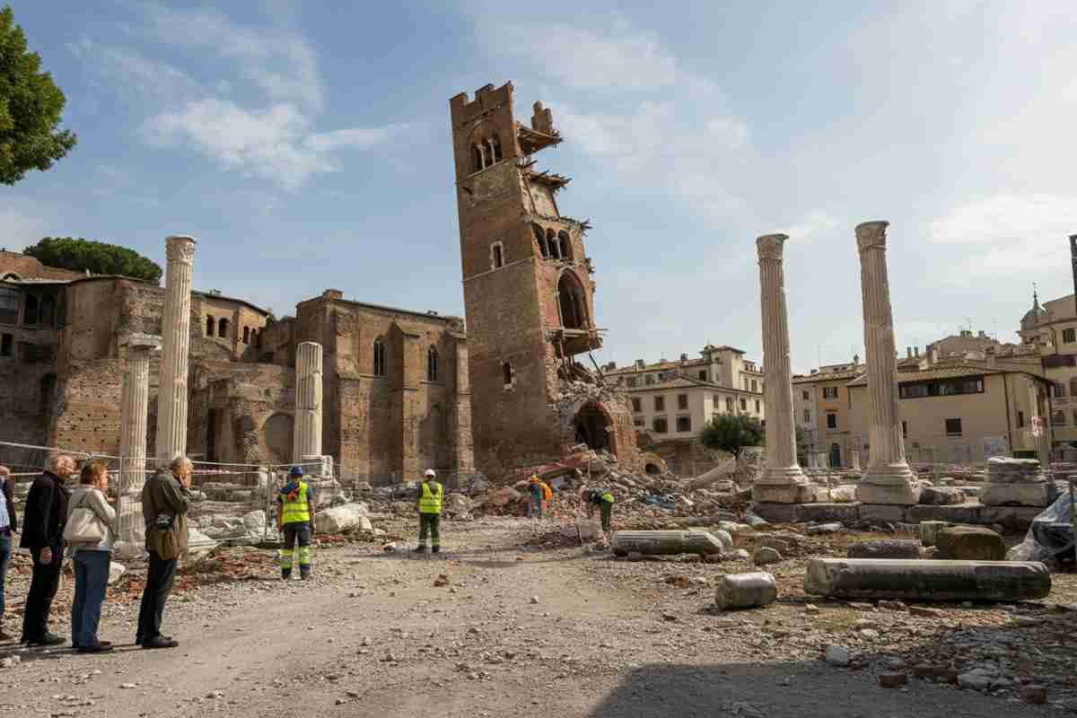 I tesori nascosti di Roma: la triste sorte dei monumenti crollati negli ultimi anni
