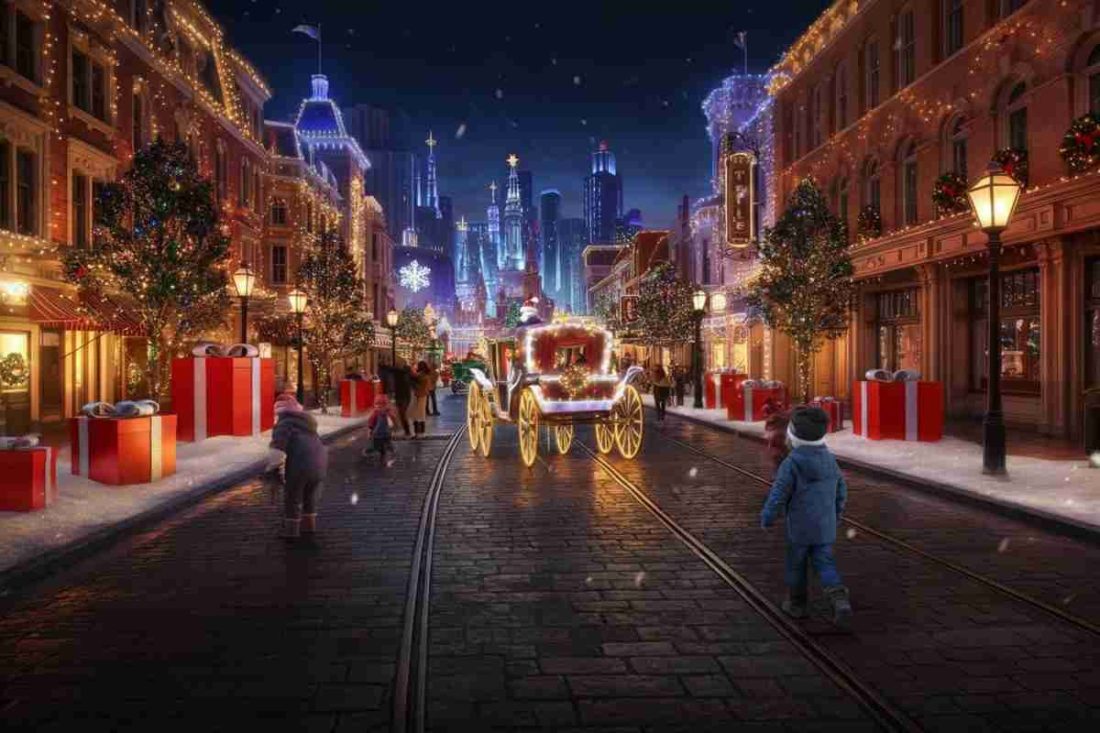 Natale a Cinecittà World: il set delle feste si illumina di magia