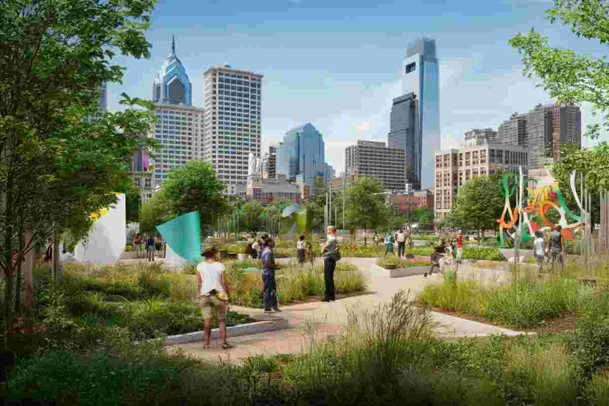 Philadelphia festeggia 250 anni di storia americana con l'apertura dei Calder Gardens