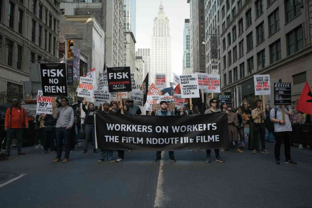 Rivoluzione nel cinema: il potere dei lavoratori si fa sentire con lo sciopero nel settore audiovisivo