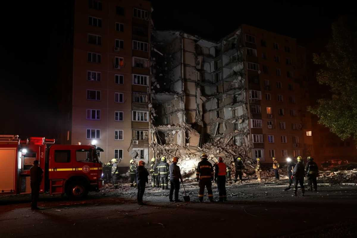 Tragedia a Dnipro: il bilancio dei morti del raid russo sale a tre