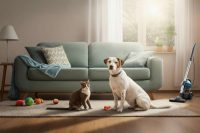 Gatti spaventati: ecco perché 1 su 3 si nasconde durante le pulizie di casa, mentre i cani affrontano la sfida con coraggio