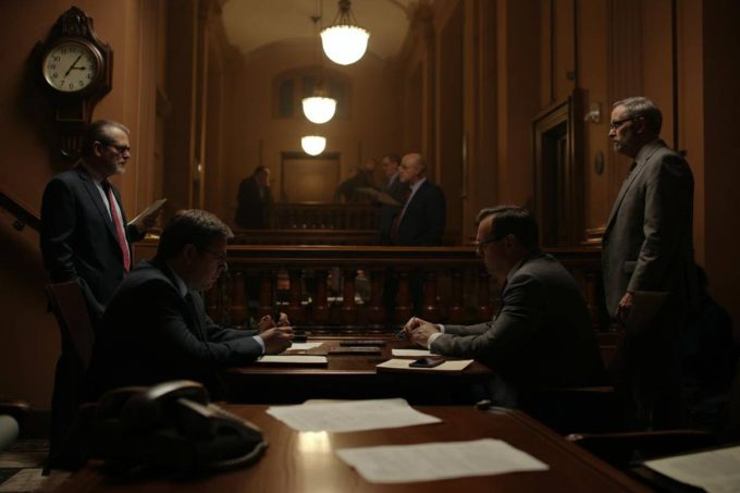 Governo in crisi: tensioni notturne con l'opposizione della Lega sulla manovra