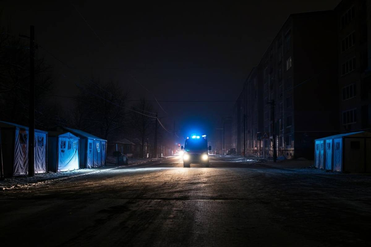 Kiev in oscurità: un milione di famiglie senza elettricità dopo i raid notturni russi