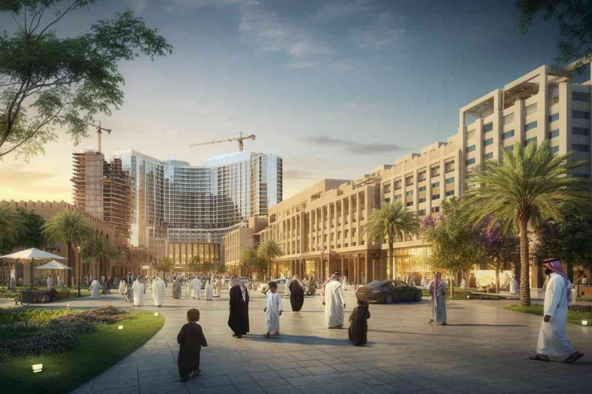 Riyad si trasforma: cantieri senza sosta e un nuovo skyline di gru