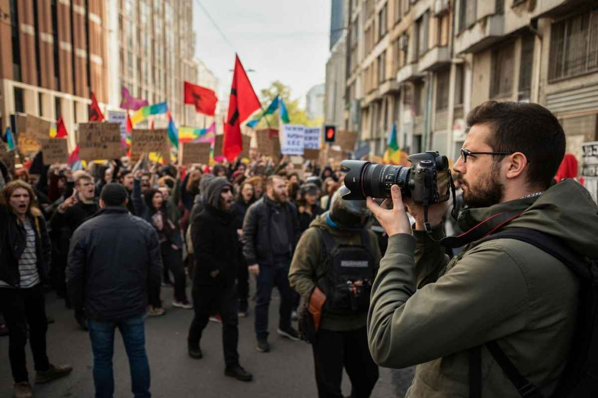 Sassate e solidarietà: la storia del reporter ferito durante la manifestazione Pro-Pal a Udine