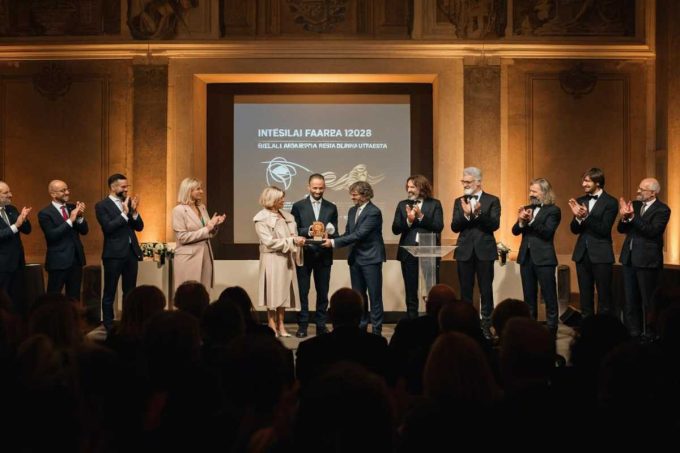 Tiziana Rocca trionfa al Senato con il premio per l'eccellenza italiana