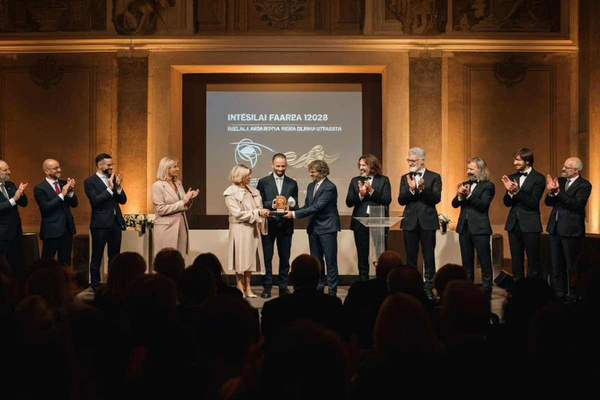 Tiziana Rocca trionfa al Senato con il premio per l'eccellenza italiana