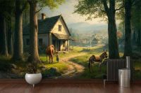 Il dramma di un papà: solo un'ora a Capodanno con i figli nel bosco col sindaco