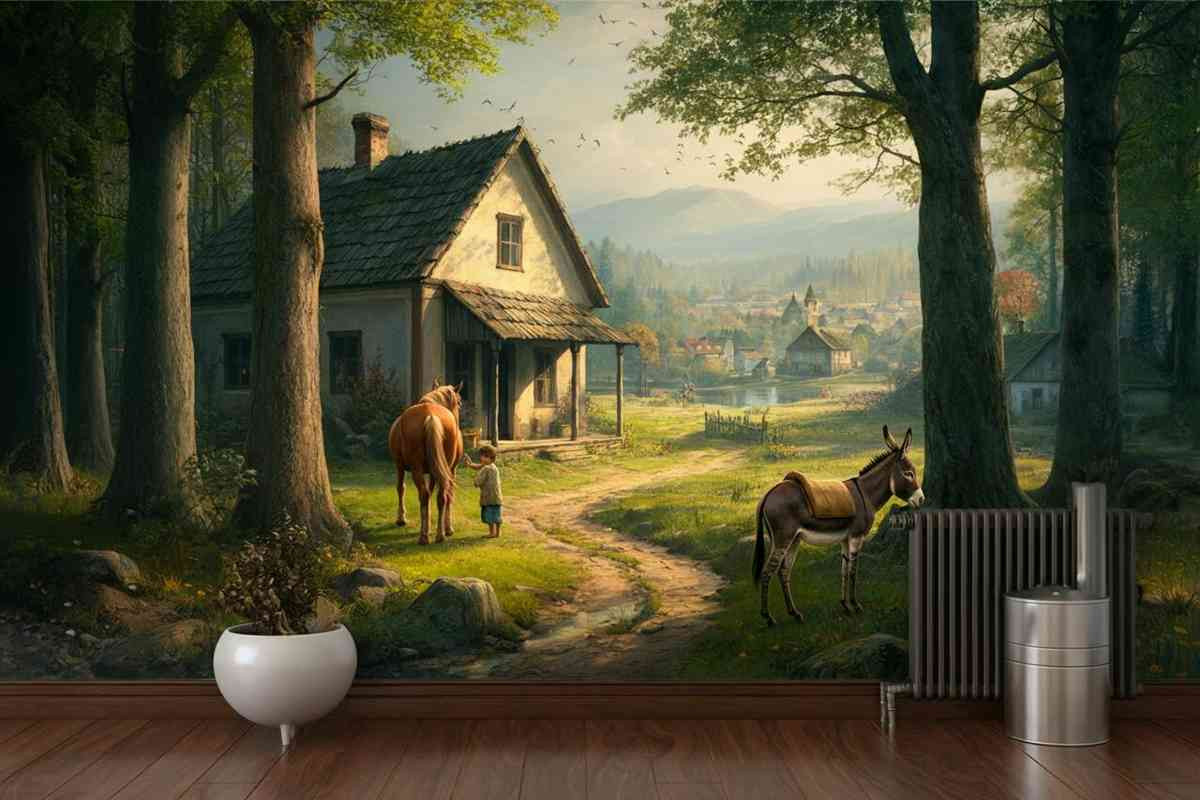 Il dramma di un papà: solo un'ora a Capodanno con i figli nel bosco col sindaco