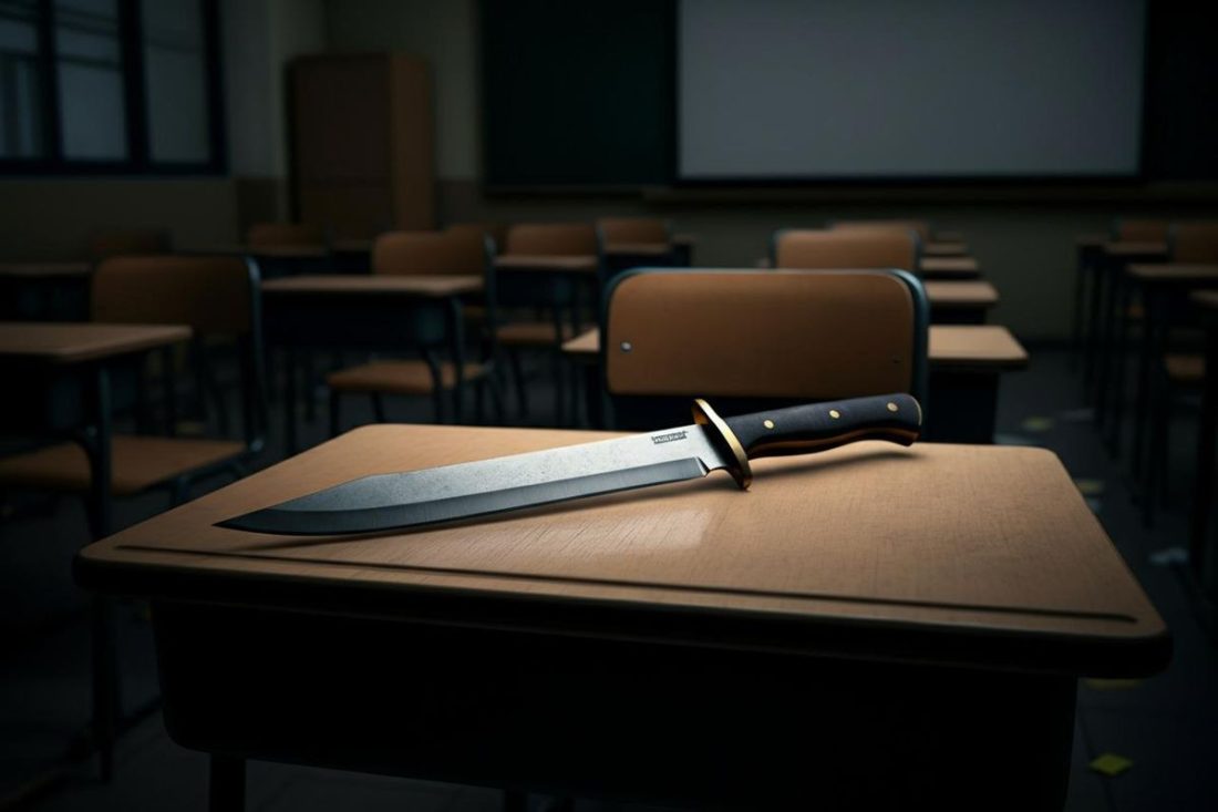 Il mistero della lama in classe: l'immagine inquietante prima del tragico omicidio