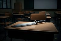Il mistero della lama in classe: l'immagine inquietante prima del tragico omicidio