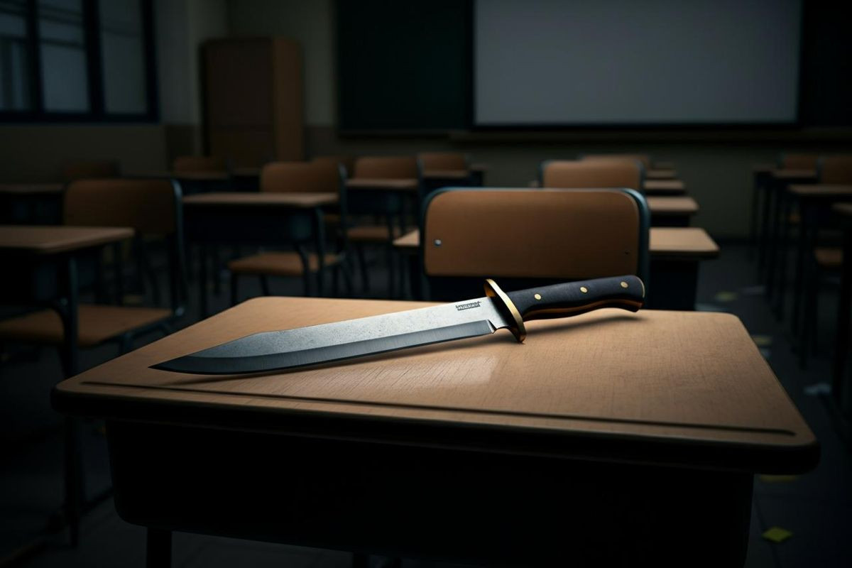 Il mistero della lama in classe: l'immagine inquietante prima del tragico omicidio