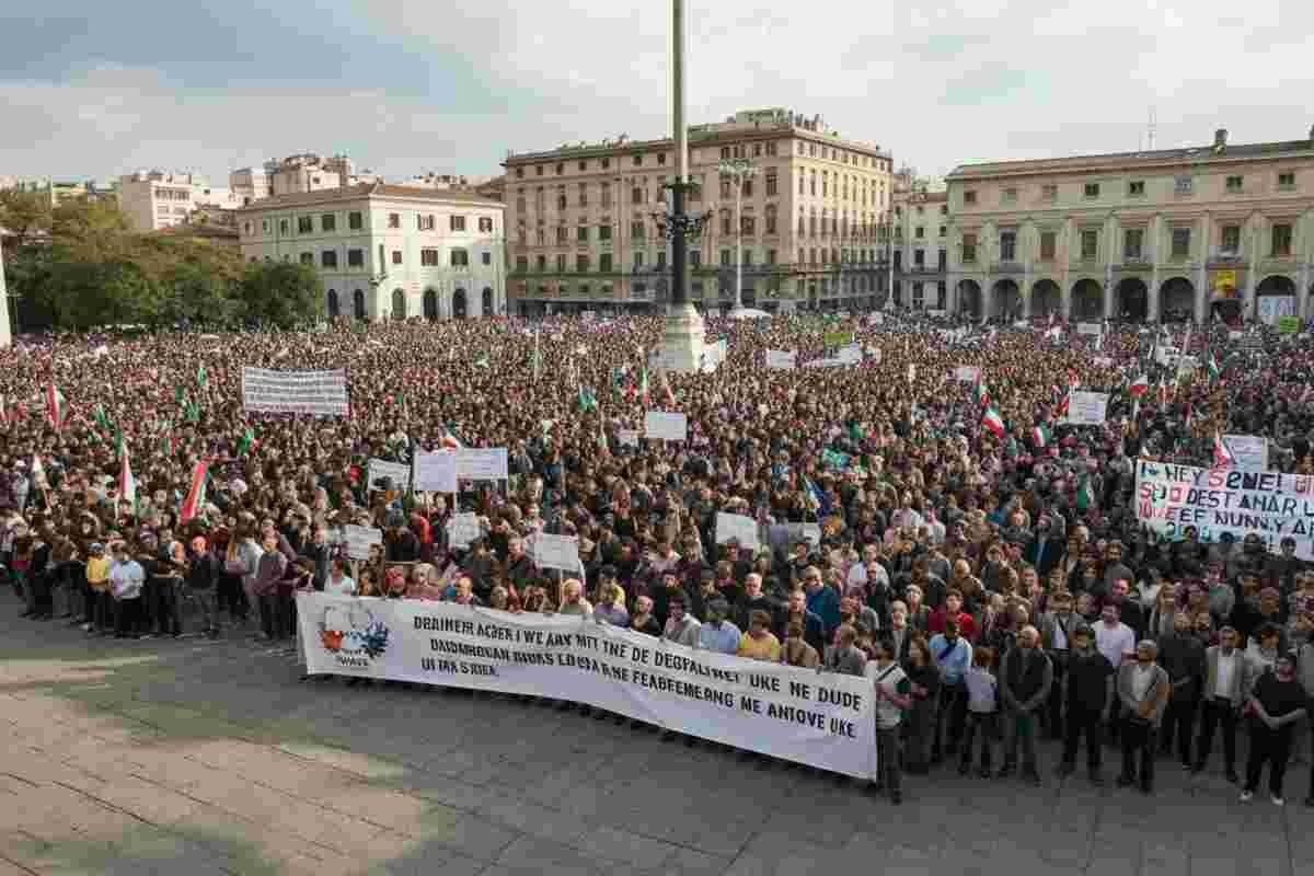 Monaco in festa: 200.000 persone si uniscono contro il regime iraniano