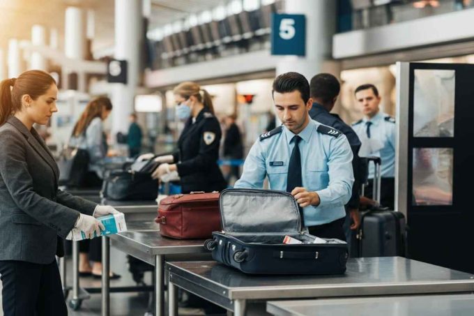 Scoperta sorprendente in aeroporto: 300 Viagra nella valigia di una donna, la difesa è il marito
