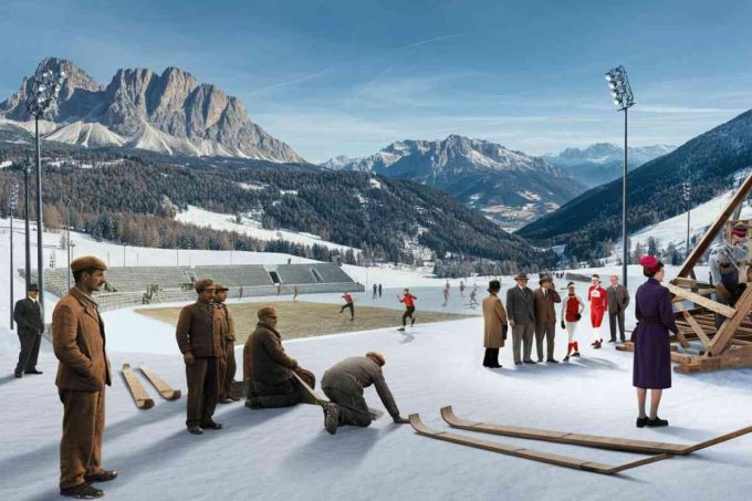 Scopri la magia delle Olimpiadi del 1956: 'La strada per Cortina' alle Gallerie d'Italia